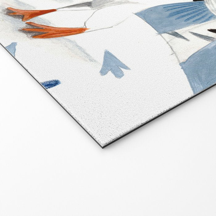 Penguin music festive holiday Welcome Mat Gallery Image 2
