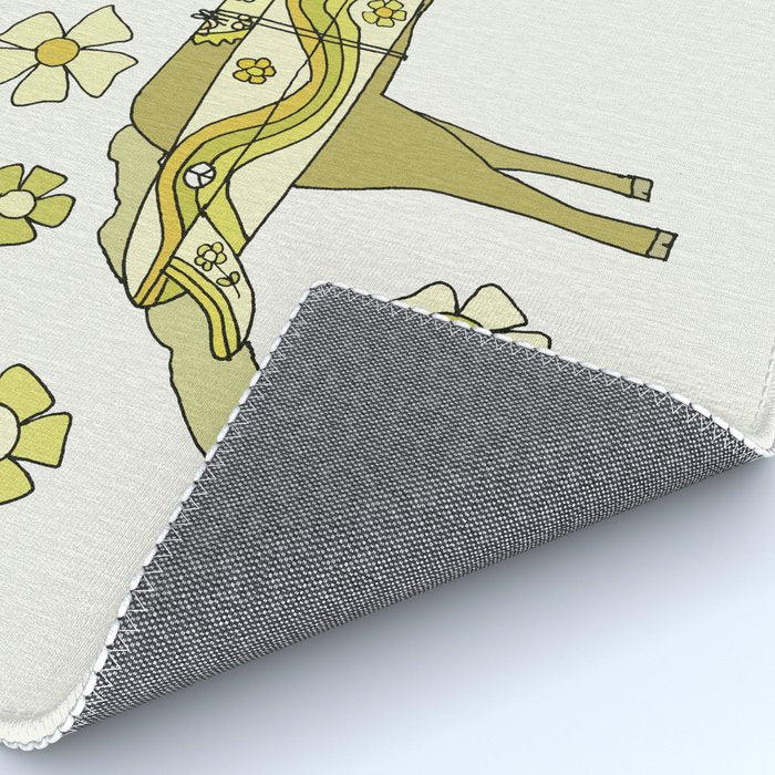 sagittarius zodiac wave bandit // retro surf art by surfy birdy Rug Gallery Image 4