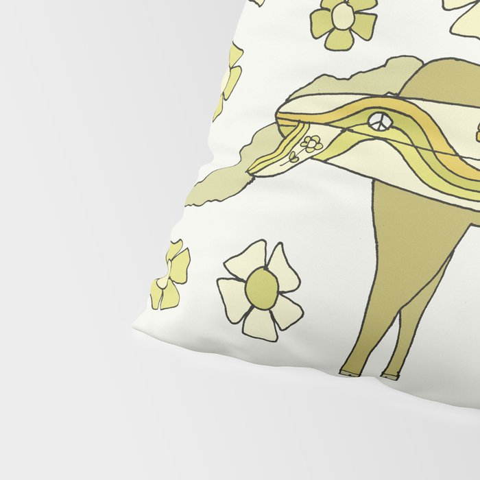 sagittarius zodiac wave bandit // retro surf art by surfy birdy Pillow Sham Gallery Image 4