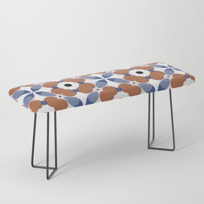 Moroccan Tile - poppy Bench Gallery Image 1
