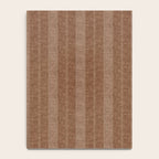 ivy stripes - warm brown Notebook Gallery Image 4