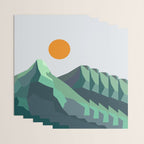 Abstract Landscape 30B Wrapping Paper Gallery Image 3