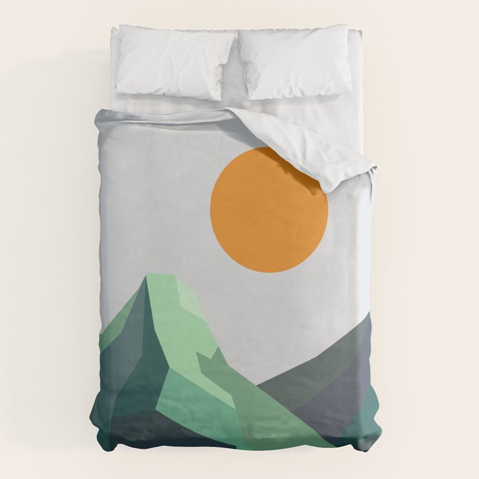 Abstract Landscape 30B Duvet Cover Gallery Image 6