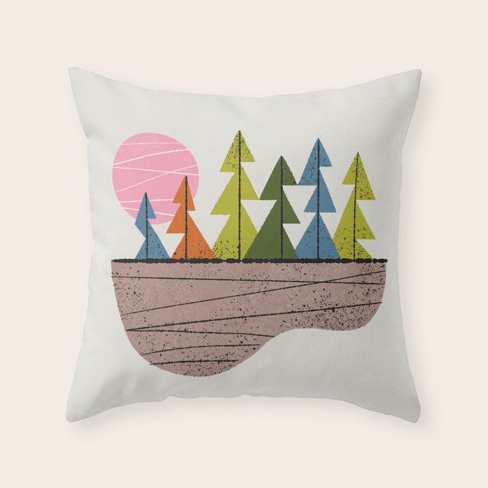 North Woods Throw Pillow Gallery Image 1