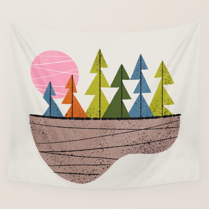 North Woods Wall Tapestry Gallery Image 4