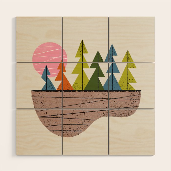 North Woods Wood Wall Art Gallery Image 1
