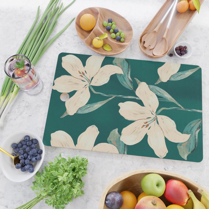 Spring Flowers 2 Cutting Board Gallery Image 2