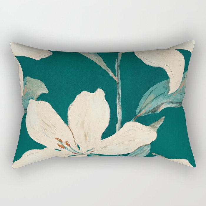 Spring Flowers 2 Rectangular Pillow Gallery Image 2