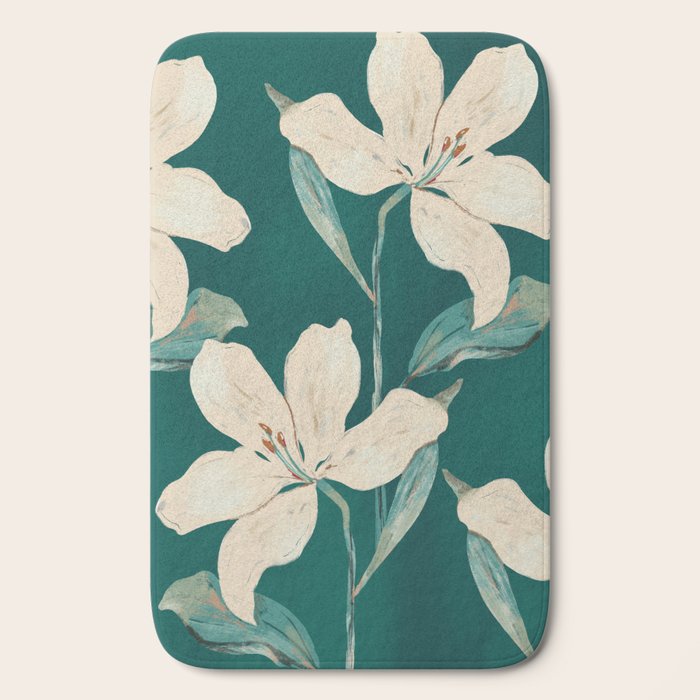 Spring Flowers 2 Bath Mat Gallery Image 2