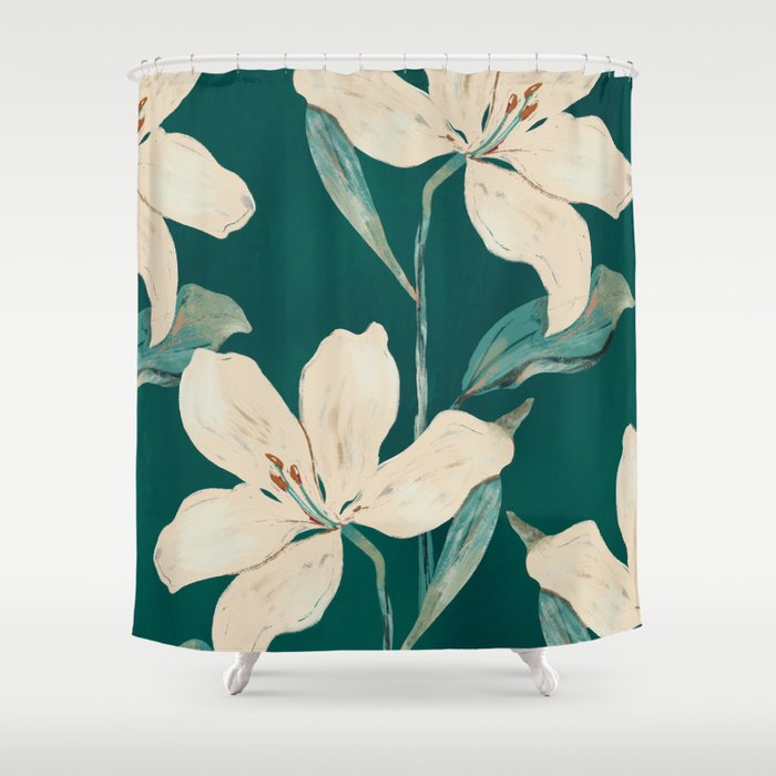 Spring Flowers 2 Shower Curtain Gallery Image 1