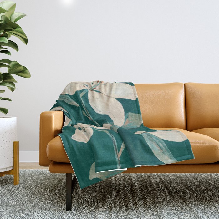 Spring Flowers 2 Throw Blanket Gallery Image 1