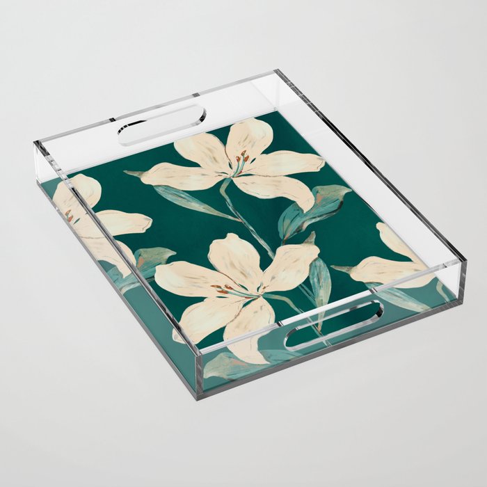 Spring Flowers 2 Acrylic Tray Gallery Image 1