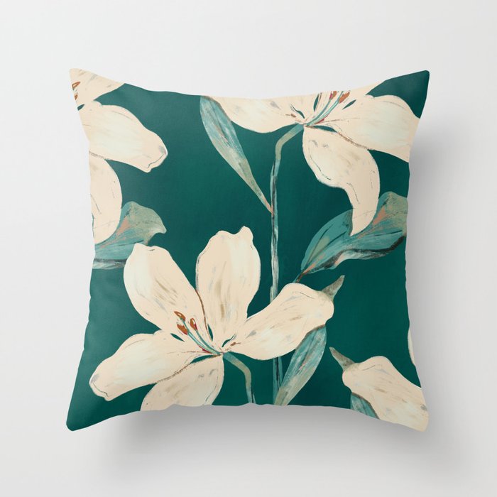 Spring Flowers 2 Throw Pillow Gallery Image 6