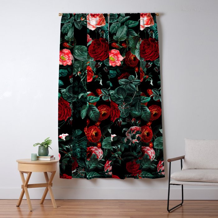Night Forest XXVI Window Curtain Gallery Image 5