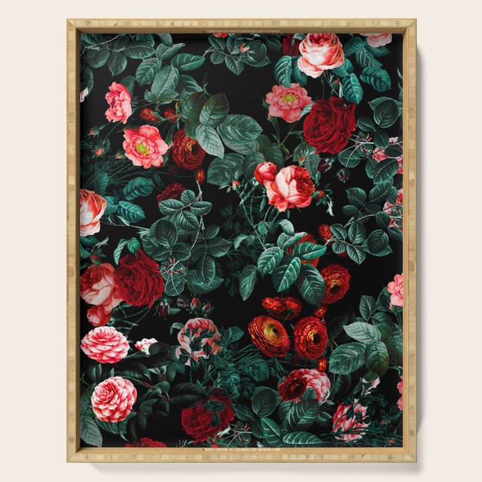 Night Forest XXVI Serving Tray Gallery Image 1