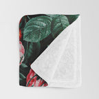 Night Forest XXVI Throw Blanket Gallery Image 3