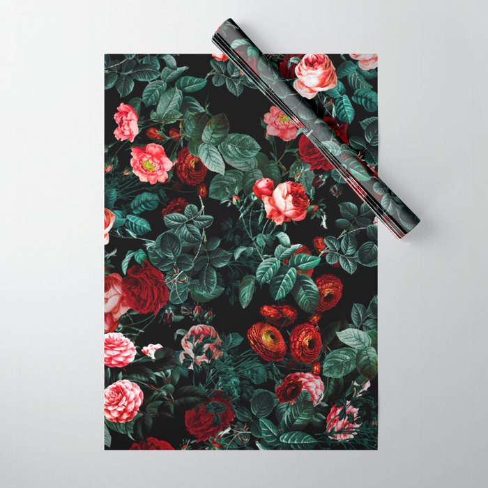 Night Forest XXVI Wrapping Paper Gallery Image 1