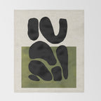 Olive Seeds Throw Blanket Gallery Image 2
