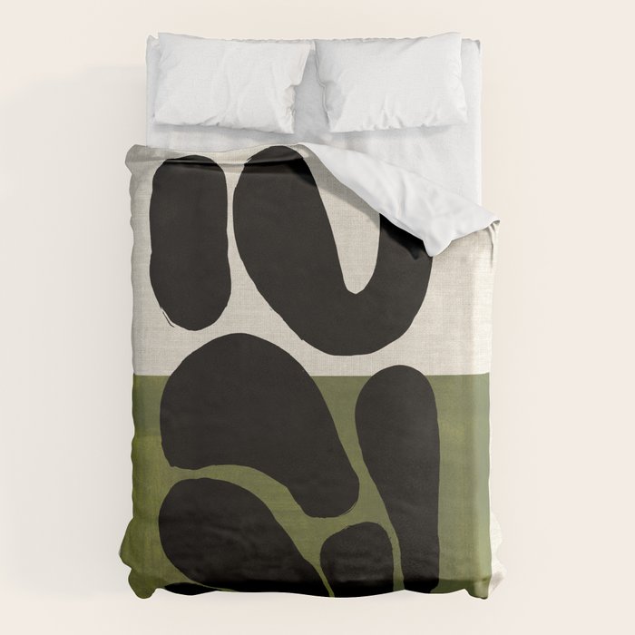 Olive Seeds Duvet Cover Gallery Image 1
