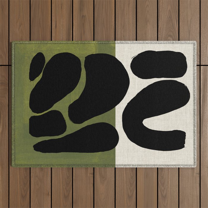 Olive Seeds Outdoor Rug Gallery Image 1