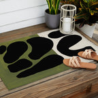 Olive Seeds Outdoor Rug Gallery Image 2