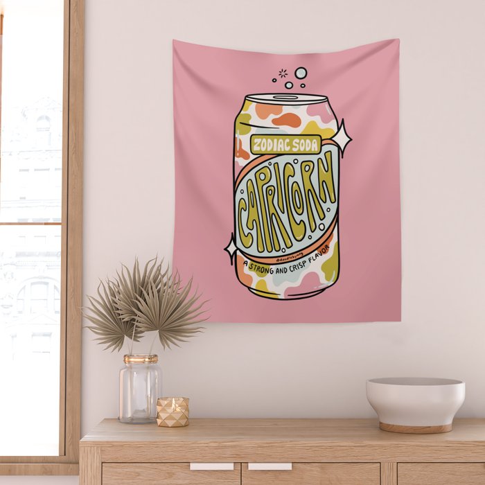 Capricorn Soda Wall Tapestry Gallery Image 2