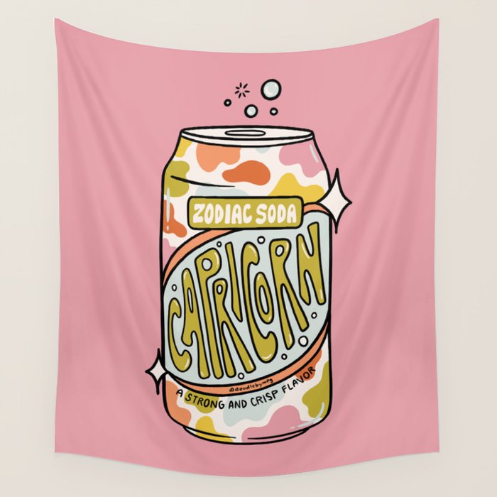 Capricorn Soda Wall Tapestry Gallery Image 4