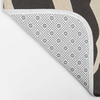 Zebra African Animal Print Pattern Bath Mat Gallery Image 2