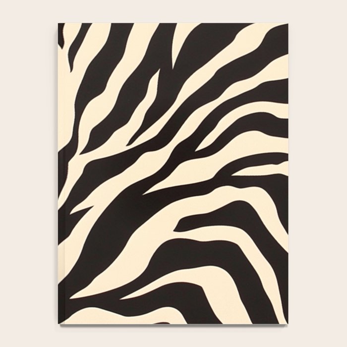 Zebra African Animal Print Pattern Notebook Gallery Image 4