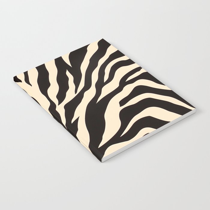 Zebra African Animal Print Pattern Notebook Gallery Image 2