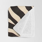 Zebra African Animal Print Pattern Throw Blanket Gallery Image 3