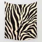 Zebra African Animal Print Pattern Wall Tapestry Gallery Image 4