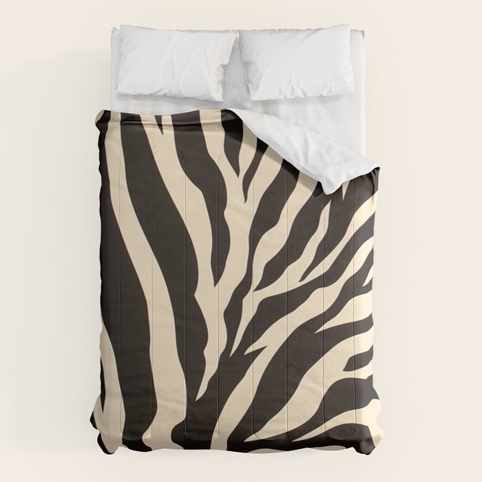 Zebra African Animal Print Pattern Comforter Gallery Image 6
