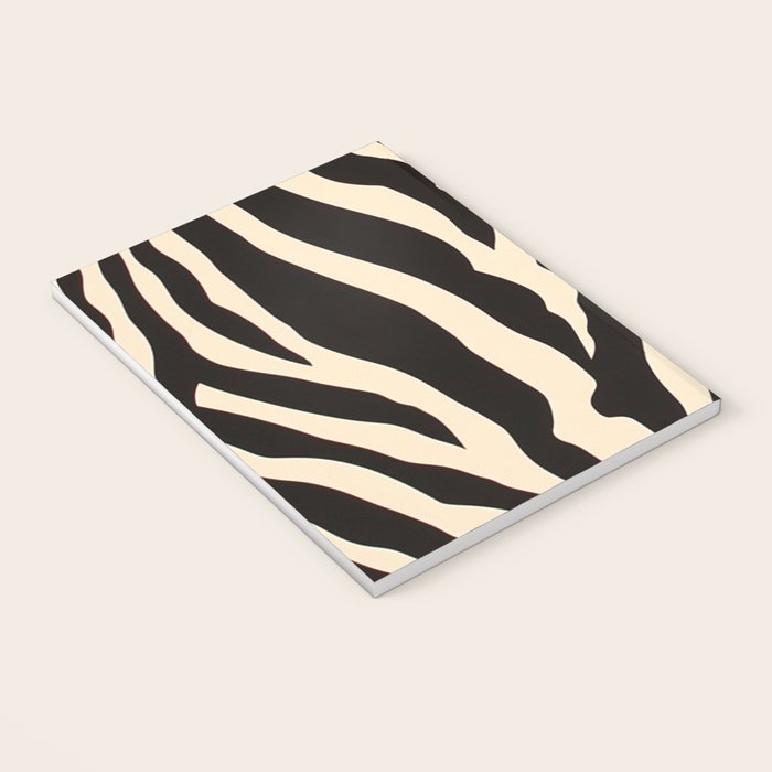 Zebra African Animal Print Pattern Notebook Gallery Image 3