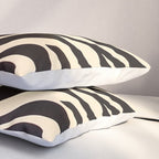 Zebra African Animal Print Pattern Pillow Sham Gallery Image 3
