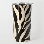 Zebra African Animal Print Pattern Travel Mug Gallery Image 1