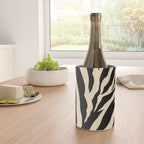 Zebra African Animal Print Pattern Wine Chiller Gallery Image 4