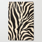 Zebra African Animal Print Pattern Cutting Board Gallery Image 1