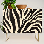 Zebra African Animal Print Pattern Credenza Gallery Image 1