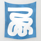 Baby Blue Wiggle Run Wall Tapestry Gallery Image 4