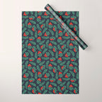 Christmas Greenery Wrapping Paper Gallery Image 1