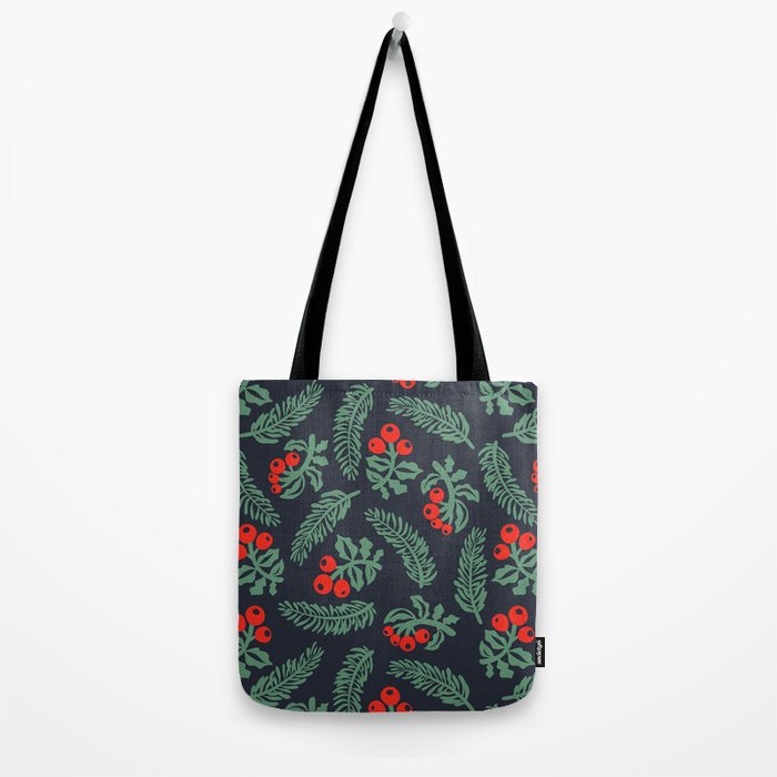 Christmas Greenery Tote Bag Gallery Image 2