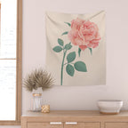 A Simple Rose Wall Tapestry Gallery Image 2