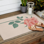 A Simple Rose Outdoor Rug Gallery Image 2