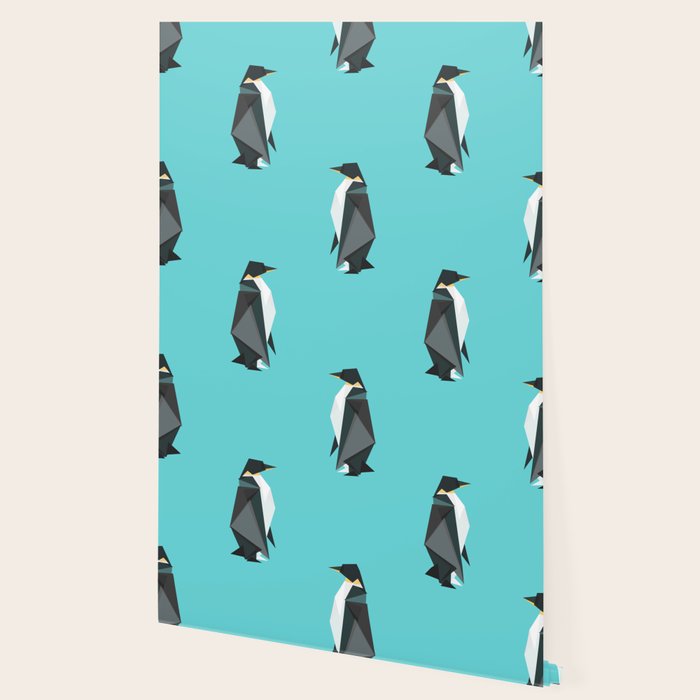 Fractal geometric emperor penguin Wallpaper Gallery Image 2