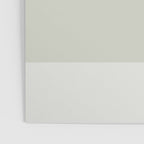 Soft Stripes Broad Stripe Pattern in Peachy Blush Pink, Cream, and Pale Celadon Aqua Mint Poster Gallery Image 3