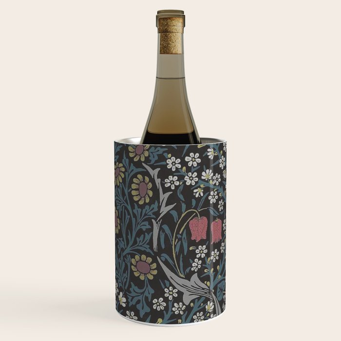 William Morris Midnight Blackthorn  Wine Chiller Gallery Image 2
