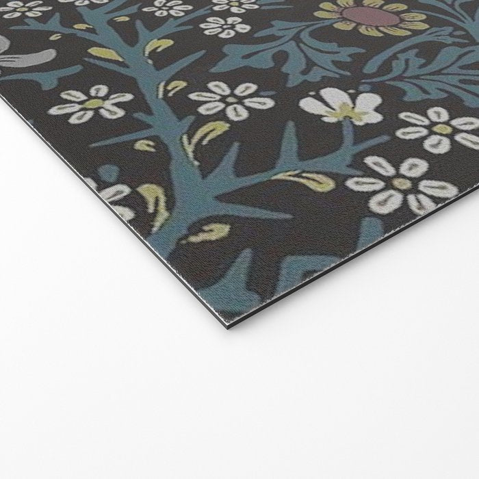 William Morris Midnight Blackthorn  Welcome Mat Gallery Image 2