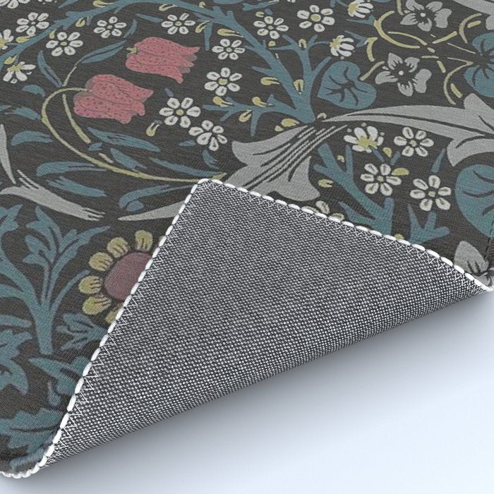 William Morris Midnight Blackthorn  Rug Gallery Image 4