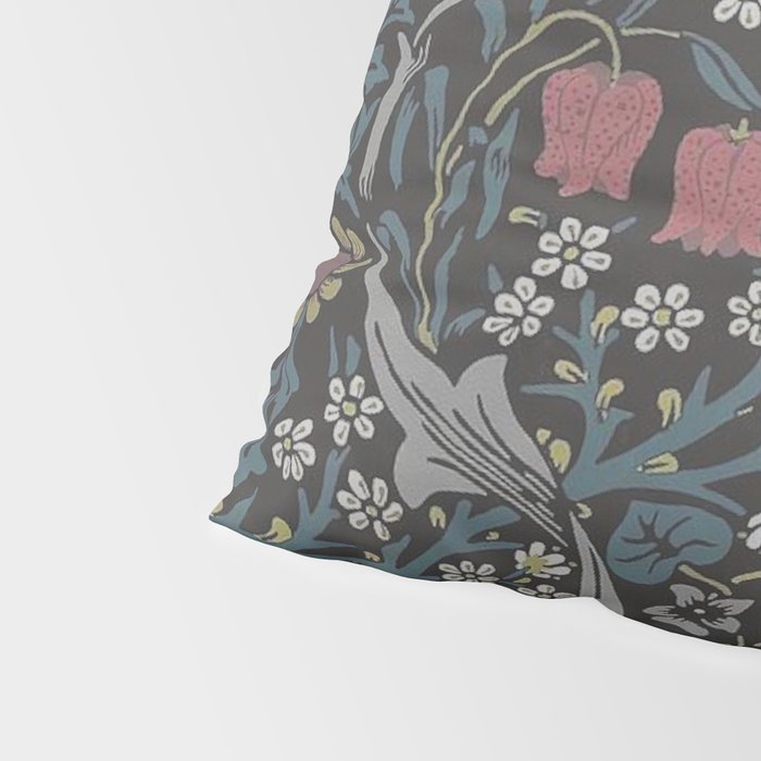 William Morris Midnight Blackthorn  Pillow Sham Gallery Image 4